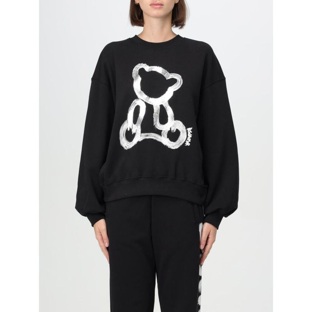 Disclaimer Sweatshirt Woman Black